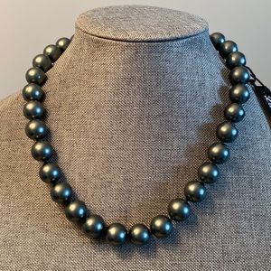 Big Pearl & 925 Silver Necklace